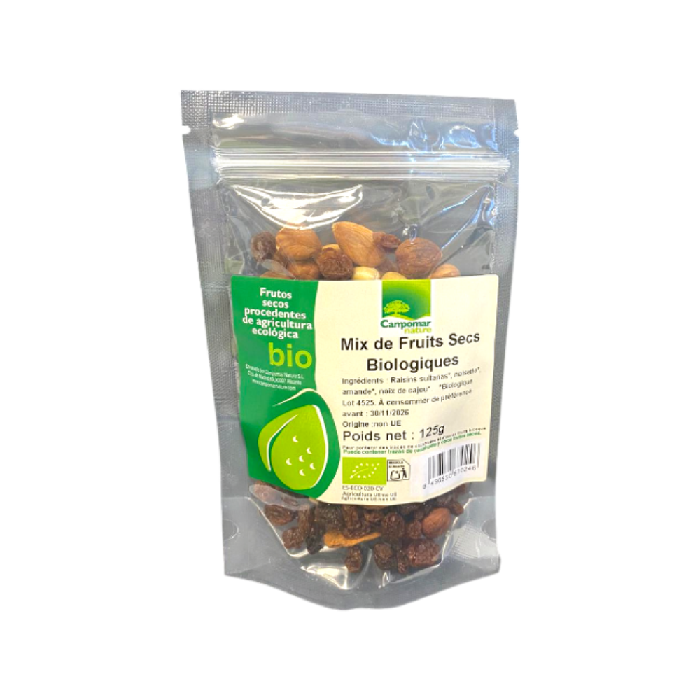 mix de fruits secs bio
