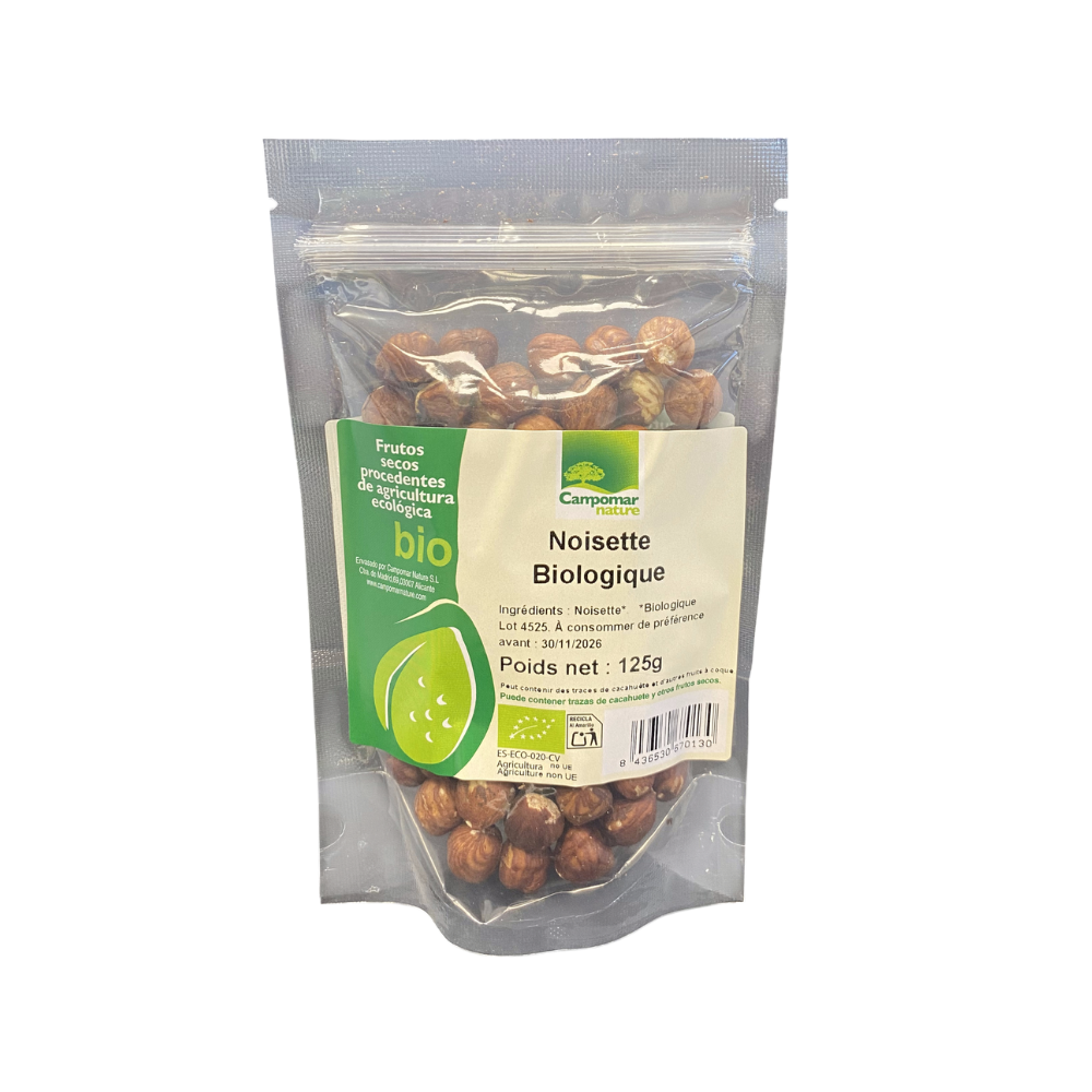 noisettes bio doypack