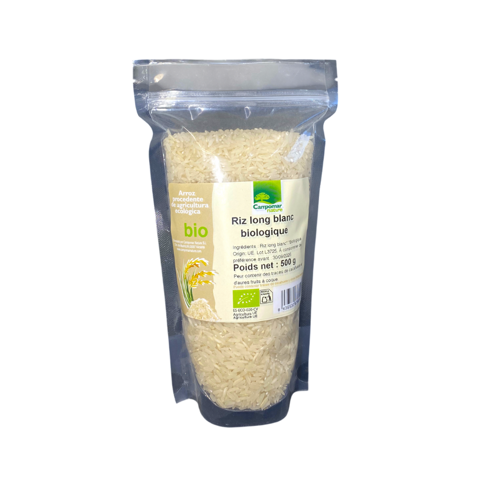 riz long blanc bio