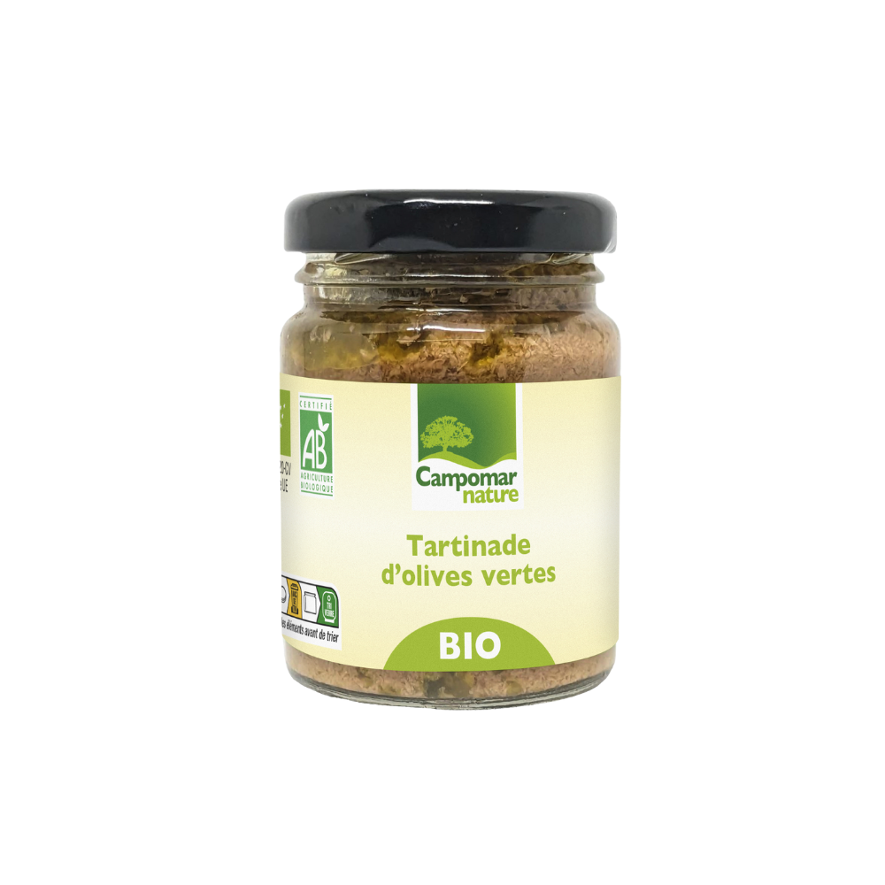 tartinade d'olives vertes